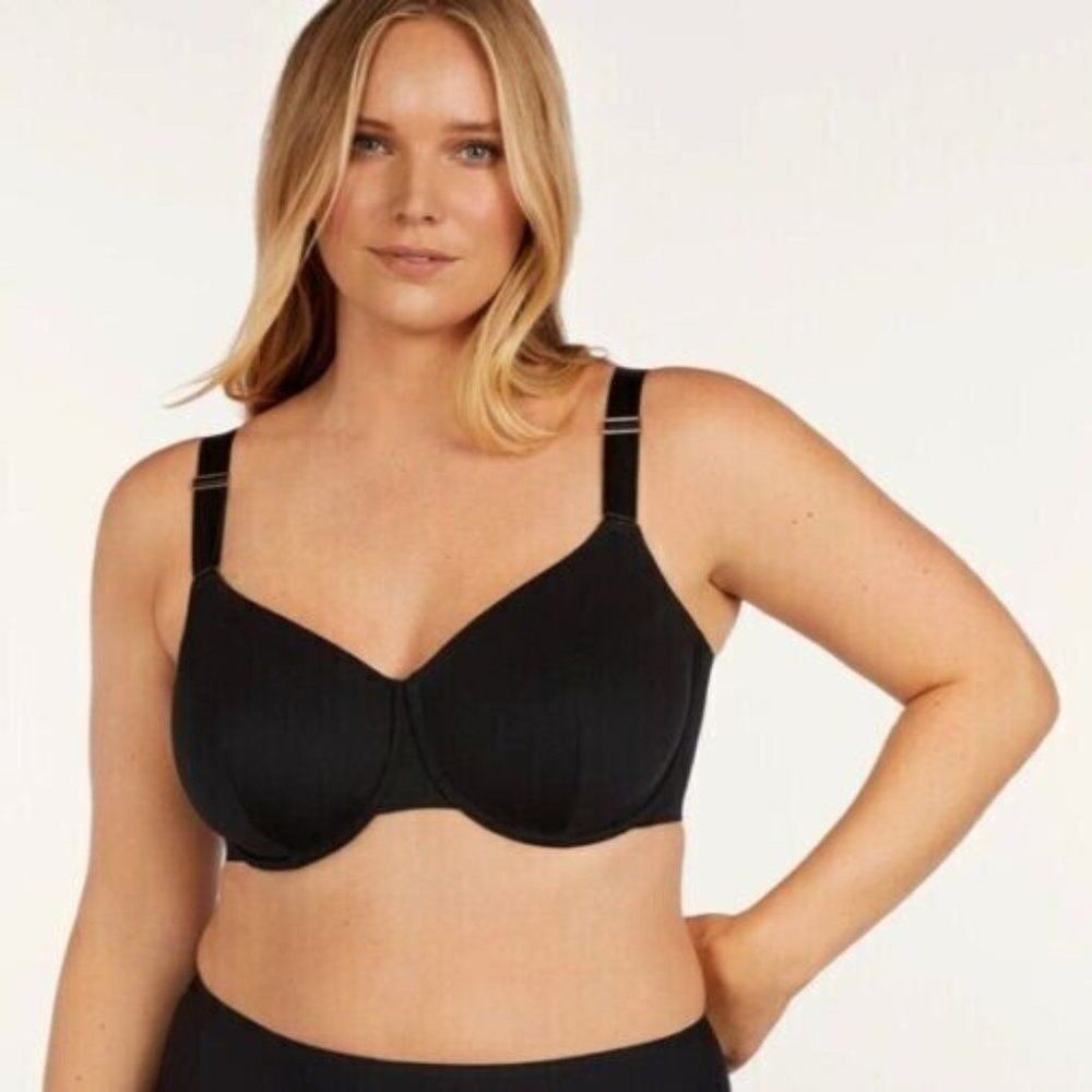 Thirdlove Classic Unlined Full Coverage Bra In Black Size 46E